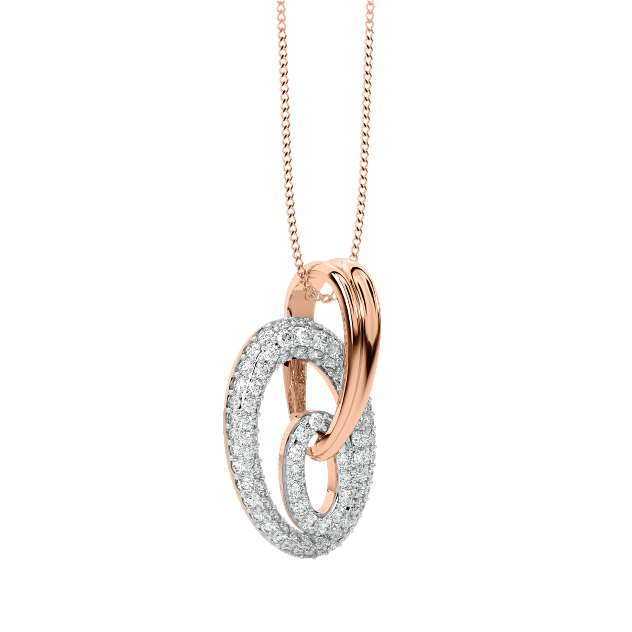 Tobias Round Diamond Office Wear Pendant